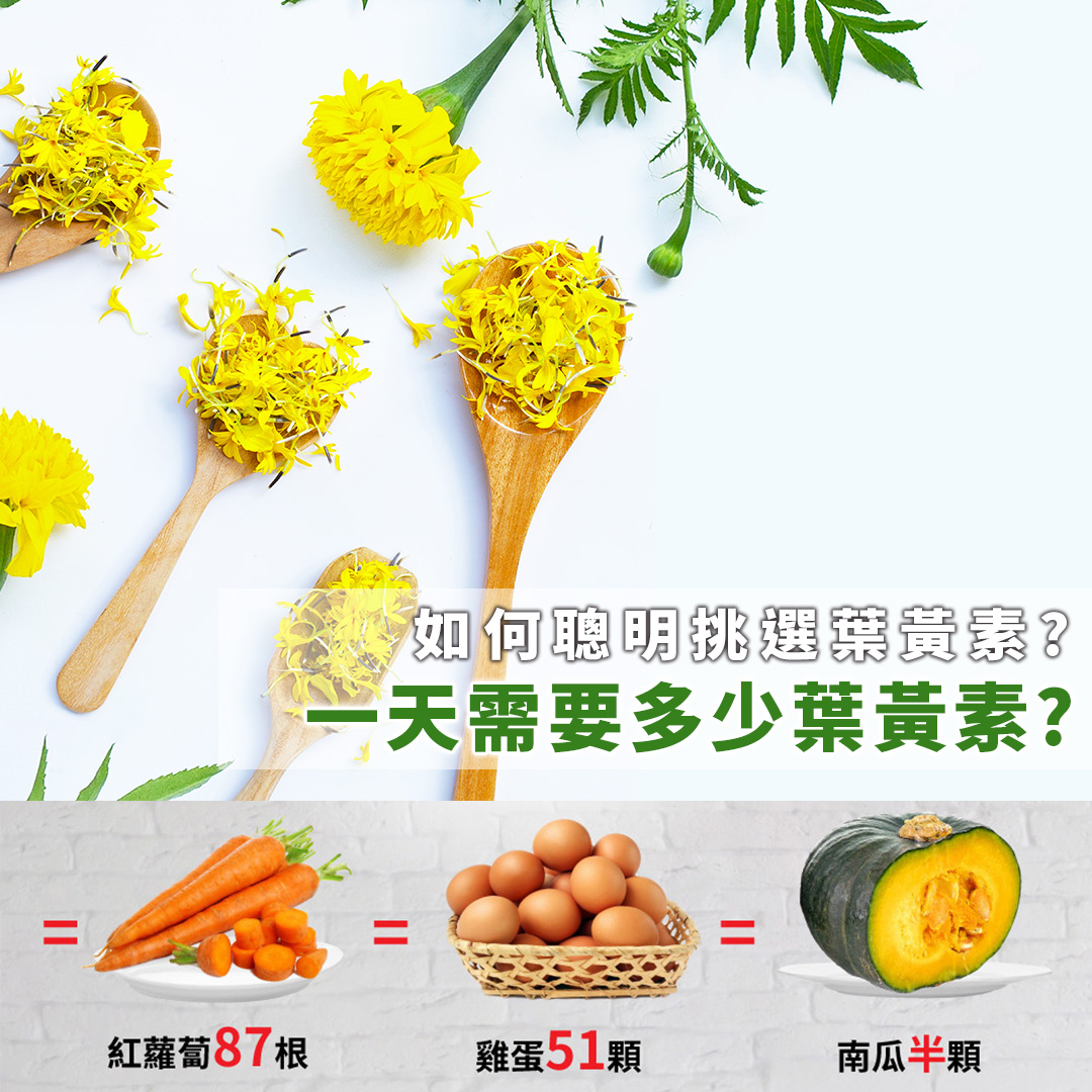 怎麼聰明挑選葉黃素?葉黃素成分挑選、功效
