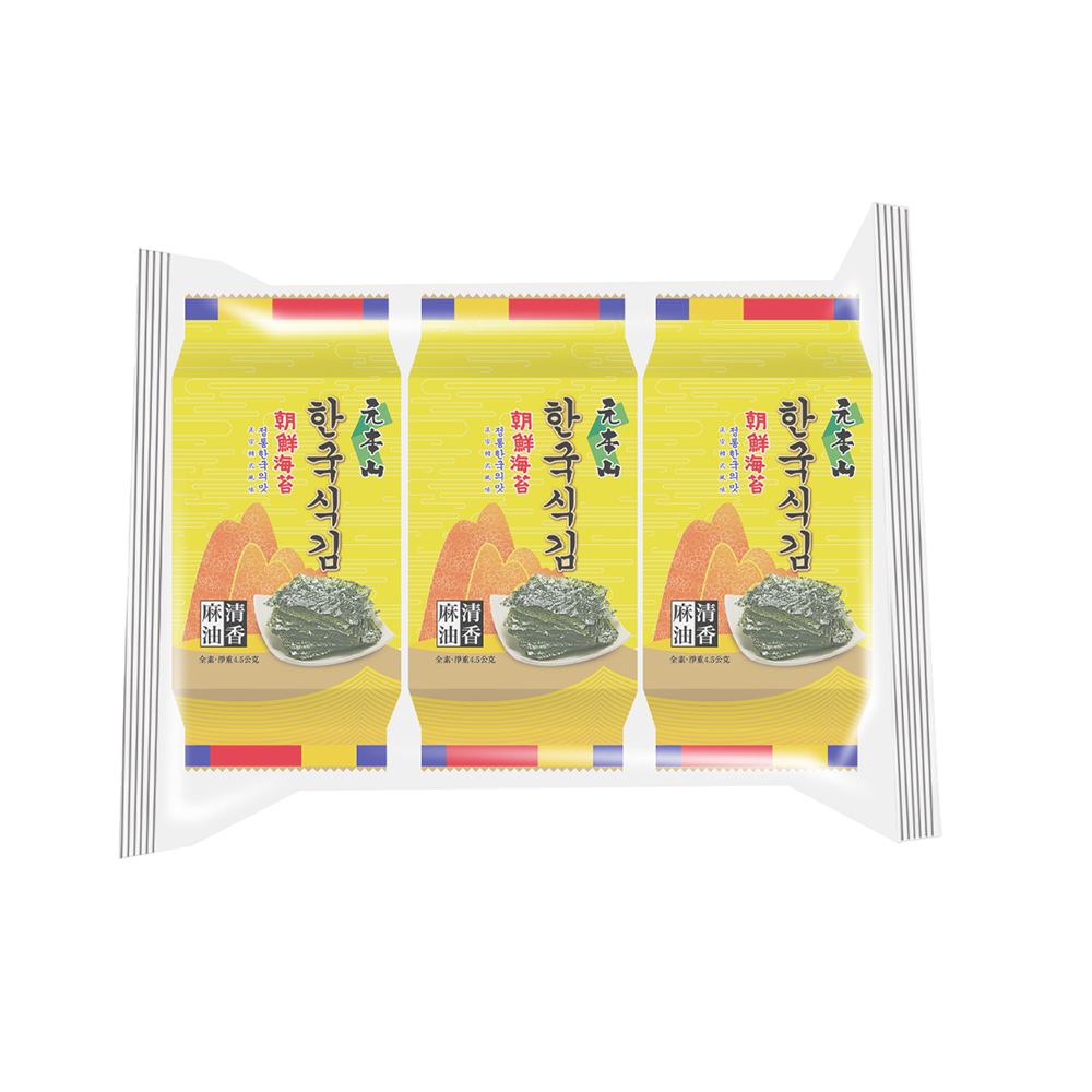 元本山-朝鮮海苔3包組