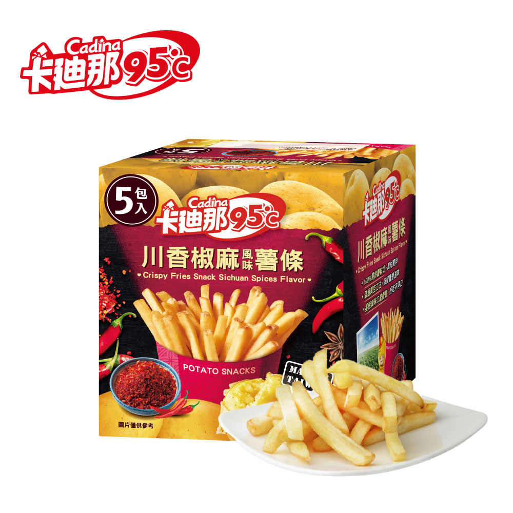 卡廸那95℃薯條-川香椒麻風味(5包入)