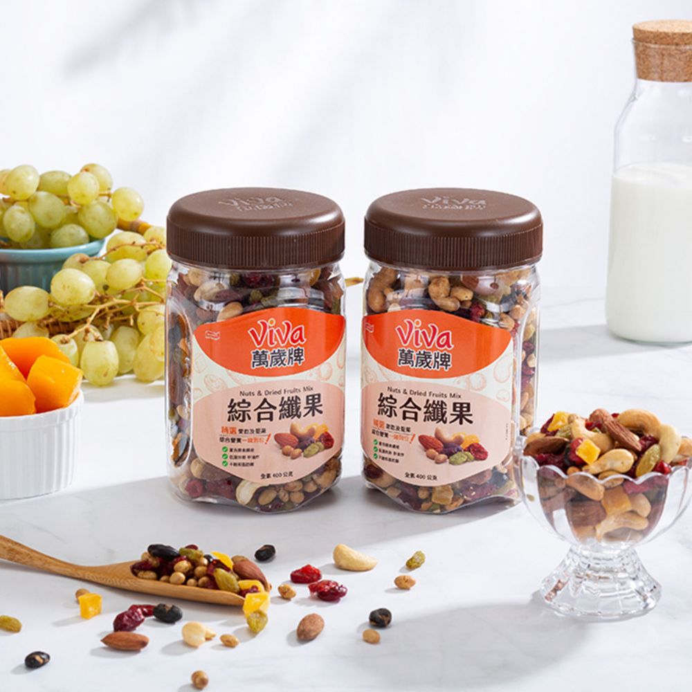 ★E★萬歲牌-綜合纖果(400g),腰果,杏仁果,榛果,萬歲牌,堅果